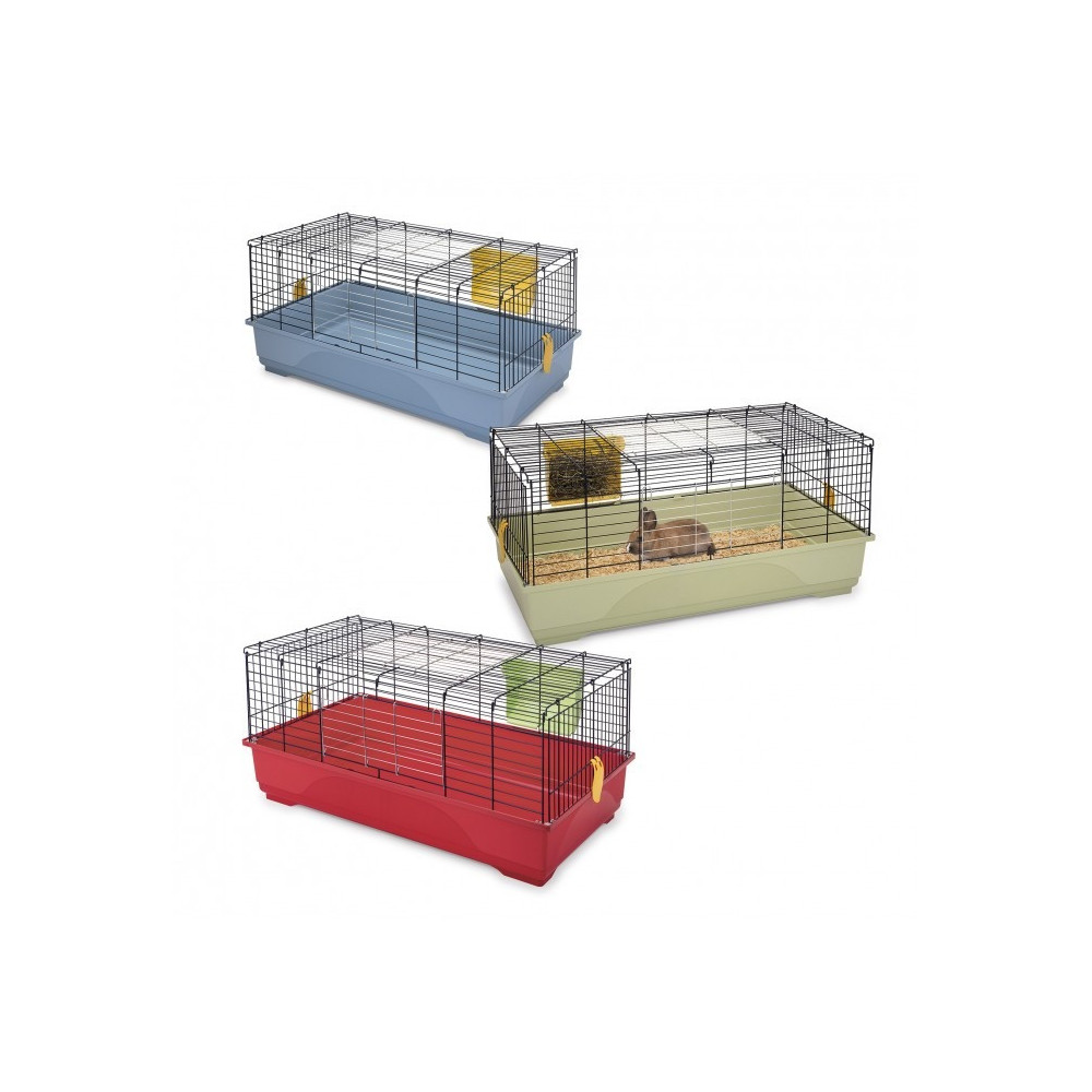 Imac Easy 100-Cage For Rabbits And Guinea Pigs, 100 x 54.5 x 45 Cm
