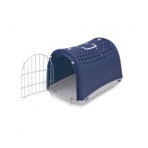 Imac Linus Cabrio Carrier For Cats And Dogs, 50 x 32 x 34.5 Cm, Blue