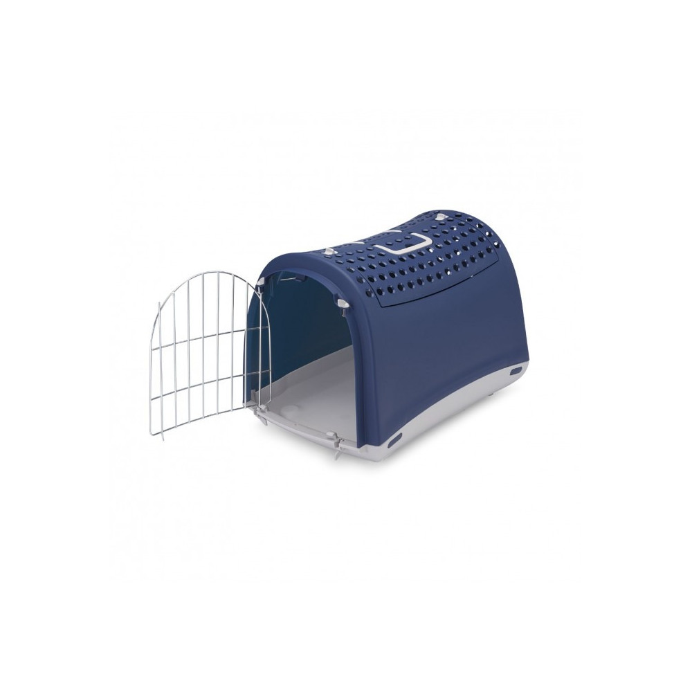 Imac Linus Cabrio Carrier For Cats And Dogs, 50 x 32 x 34.5 Cm, Blue
