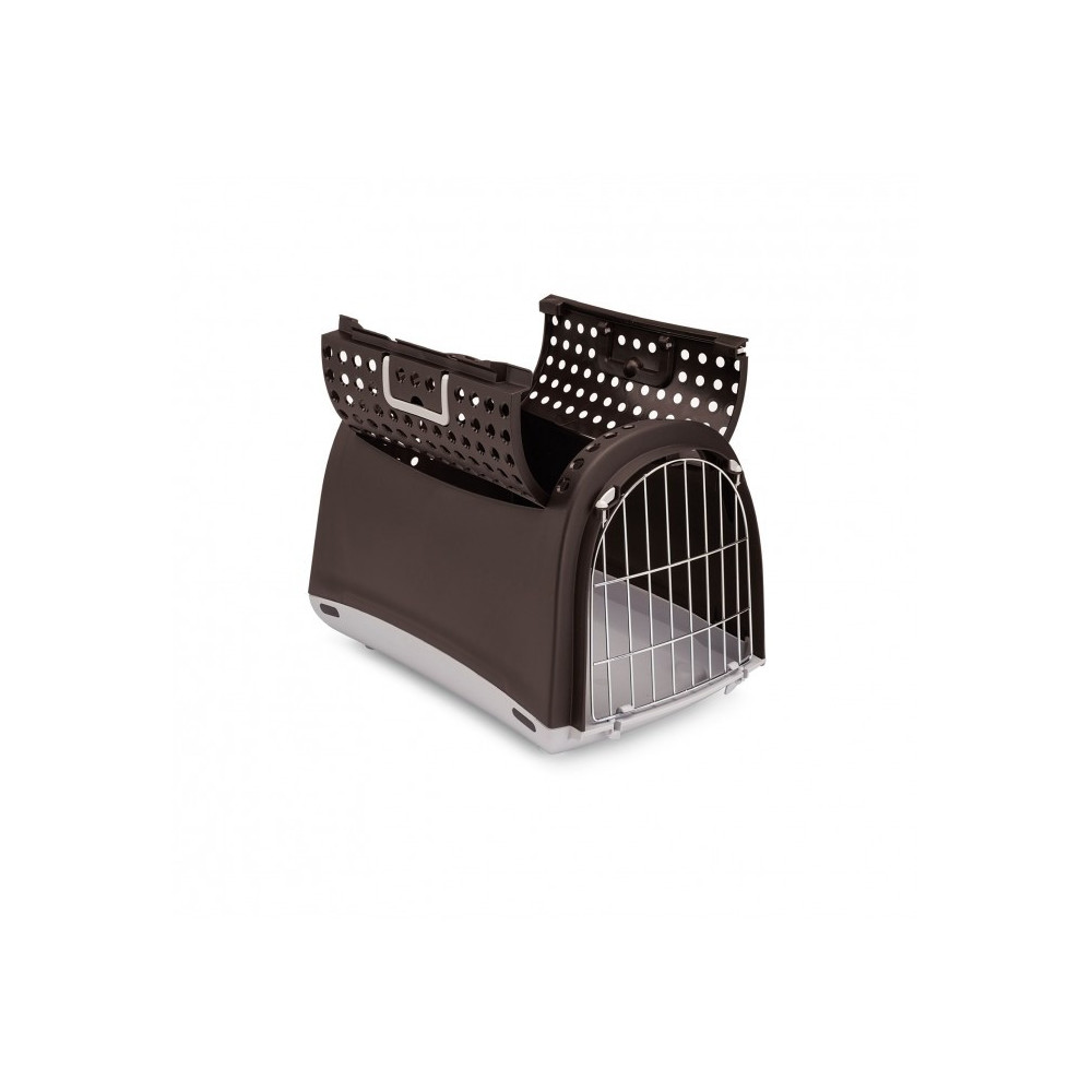 Imac Linus Cabrio Carrier For Cats And Dogs, 50 x 32 x 34.5 Cm, Brown