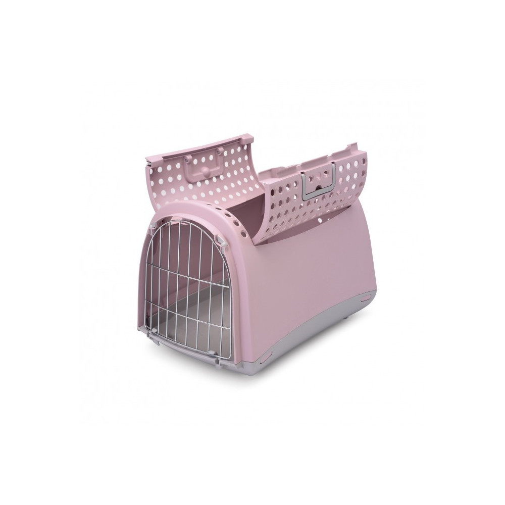 Imac Linus Cabrio Carrier For Cats And Dogs, 50 x 32 x 34.5 Cm, Pink
