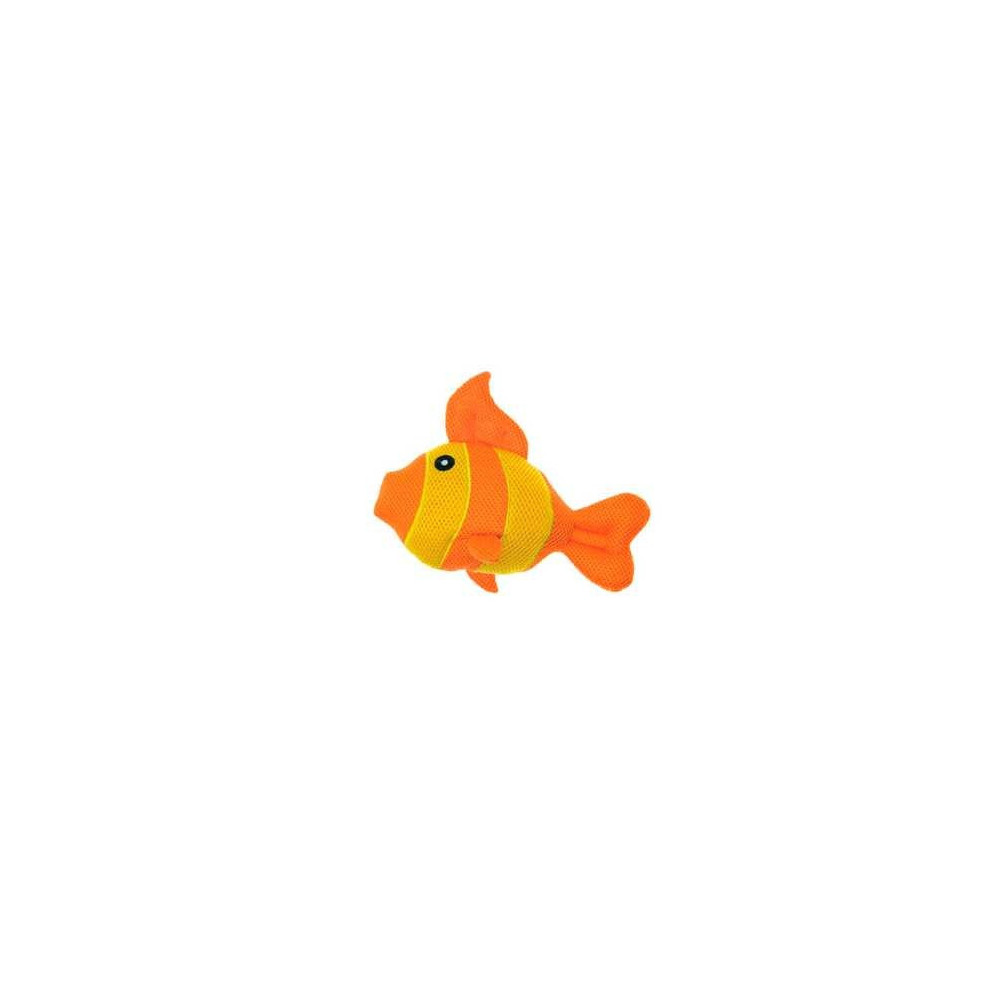 Imac Mesh Toy Fish For Pets, 23 x 13 x 6 Cm, Yellow And Orange