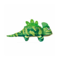 Imac Plush Iguana With Plastic Back Dog Toy, 38 x 16 Cm