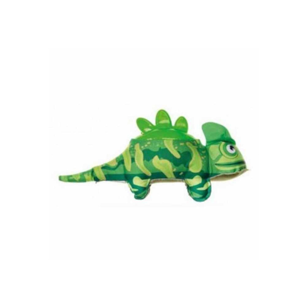 Imac Plush Iguana With Plastic Back Dog Toy, 38 x 16 Cm