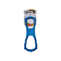 Imac Rubber Cord Pull Dog Toy, Blue, 28.8 x 9 Cm