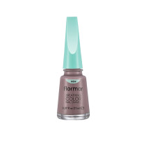 Flormar Breathing Colors Nail Enamel Nail Polish, 006 Charleston Grey, 11ml