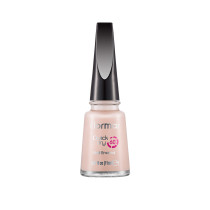 Flormar Quick Dry Nail Enamel Nail Polish, QD11 Vanilla Ice Cream, 11ml
