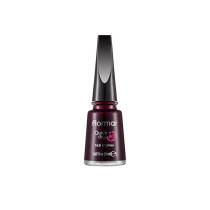 Flormar Quick Dry Nail Enamel Nail Polish, QD21 Blackstar Red, 11ml