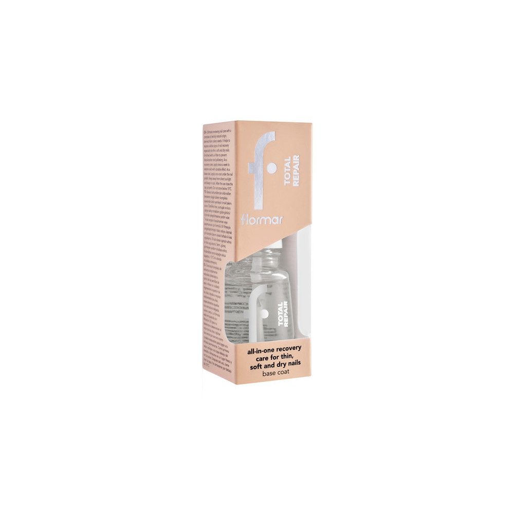 Flormar Nail Care 05 Nail Polish Base Coat, No More Breaks