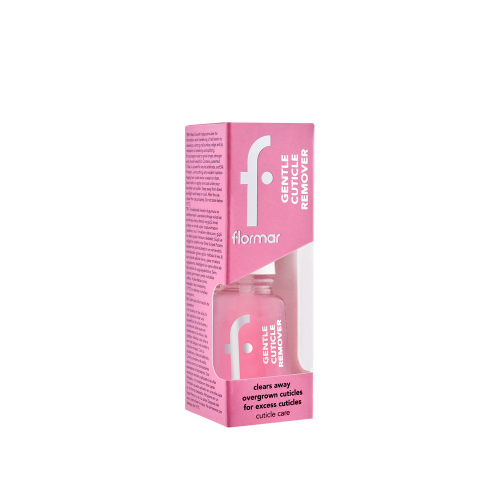 Flormar Nail Care 08 Nail Polish Base Coat, Gentle Cuticle Remover