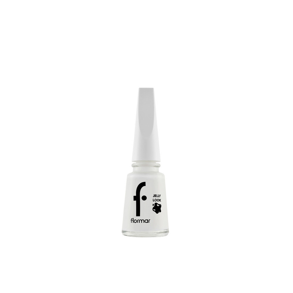 Flormar Jelly Look Nail Enamel Nail Polish, JL01 Pure Milk