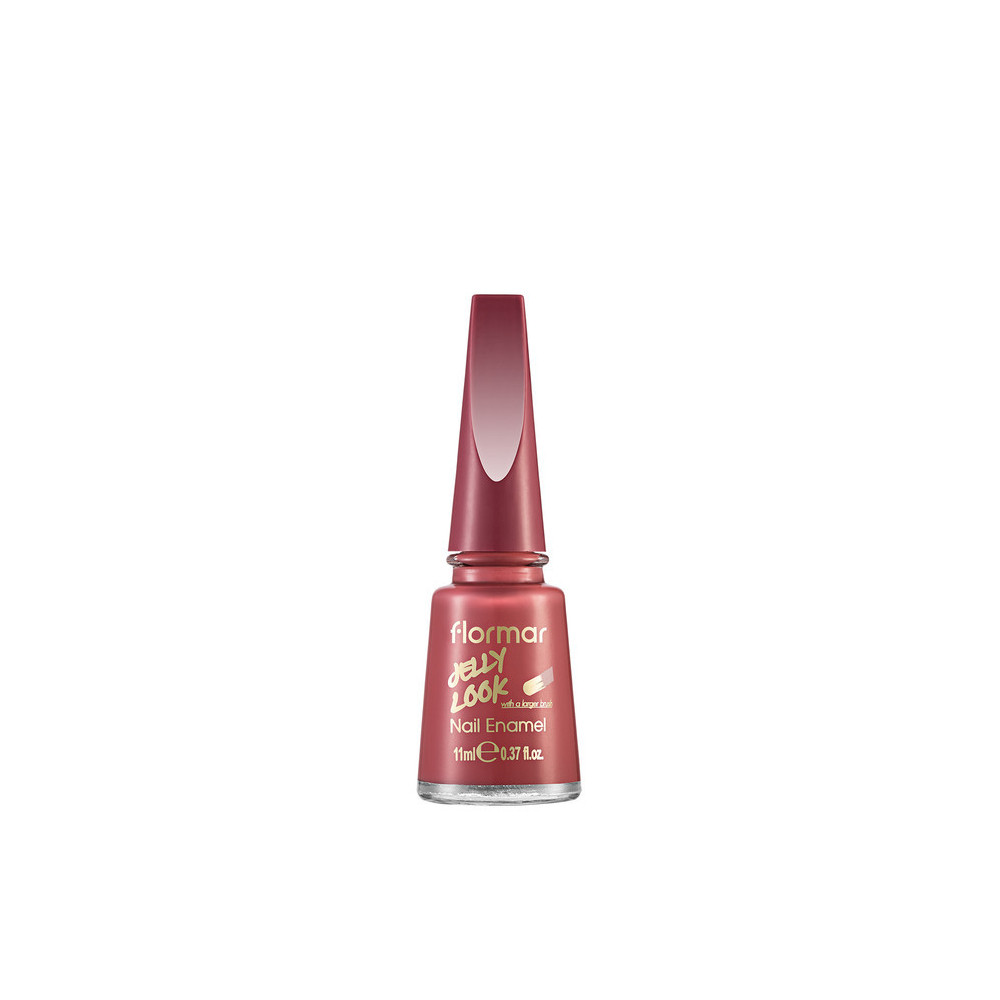Flormar Jelly Look Nail Enamel Nail Polish, Amarath JL06