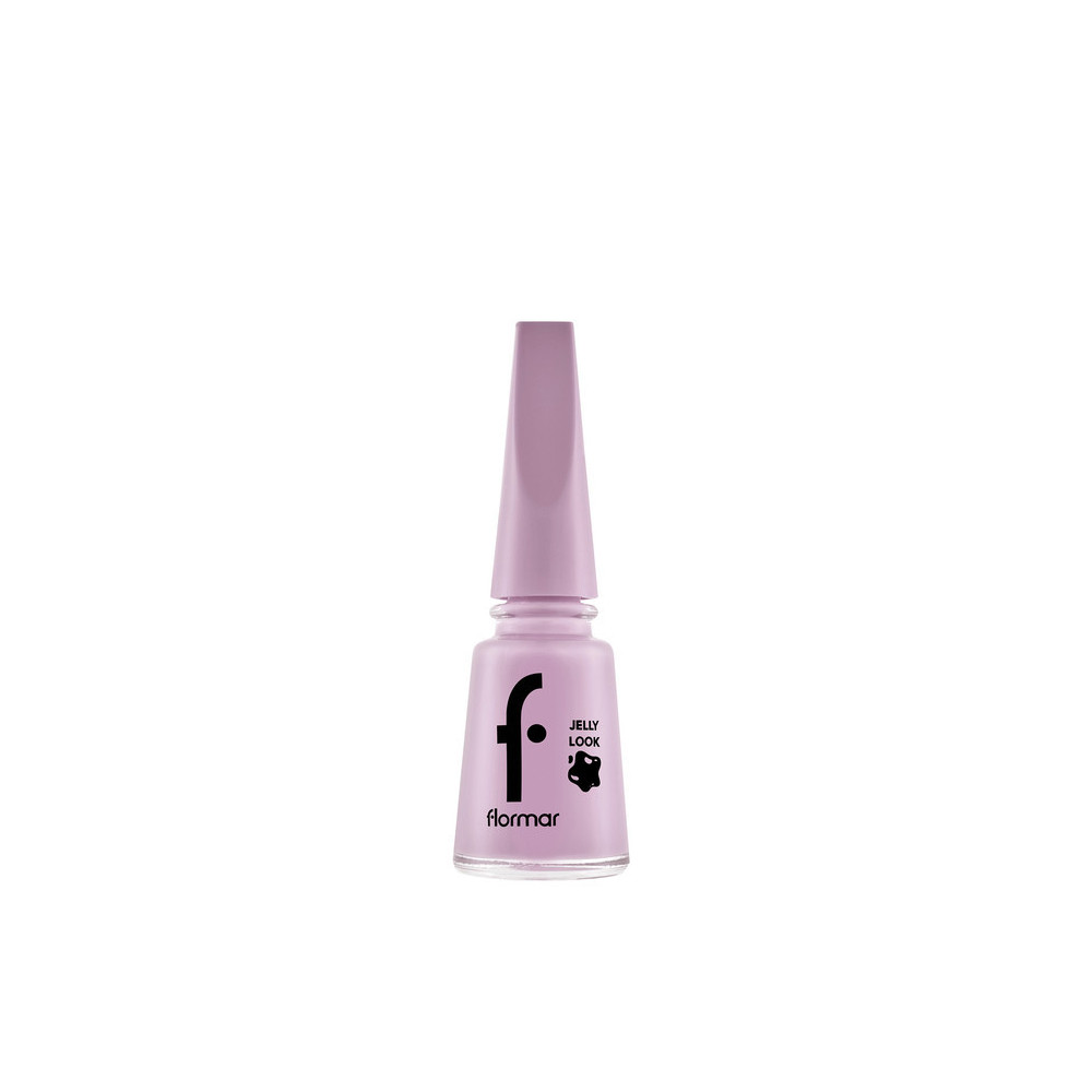 Flormar Jelly Look Nail Enamel Nail Polish, JL19 Tender Lilac