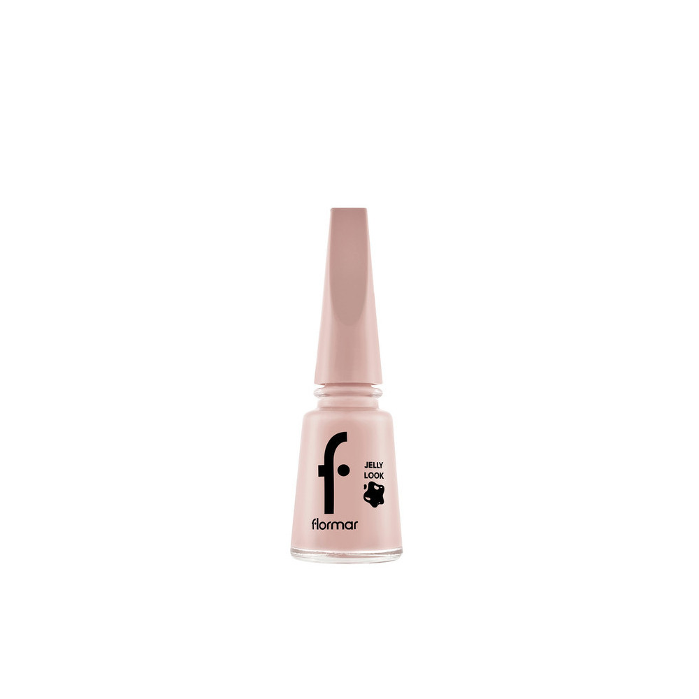 Flormar Jelly Look Nail Enamel Nail Polish, JL25 Soft Cloud
