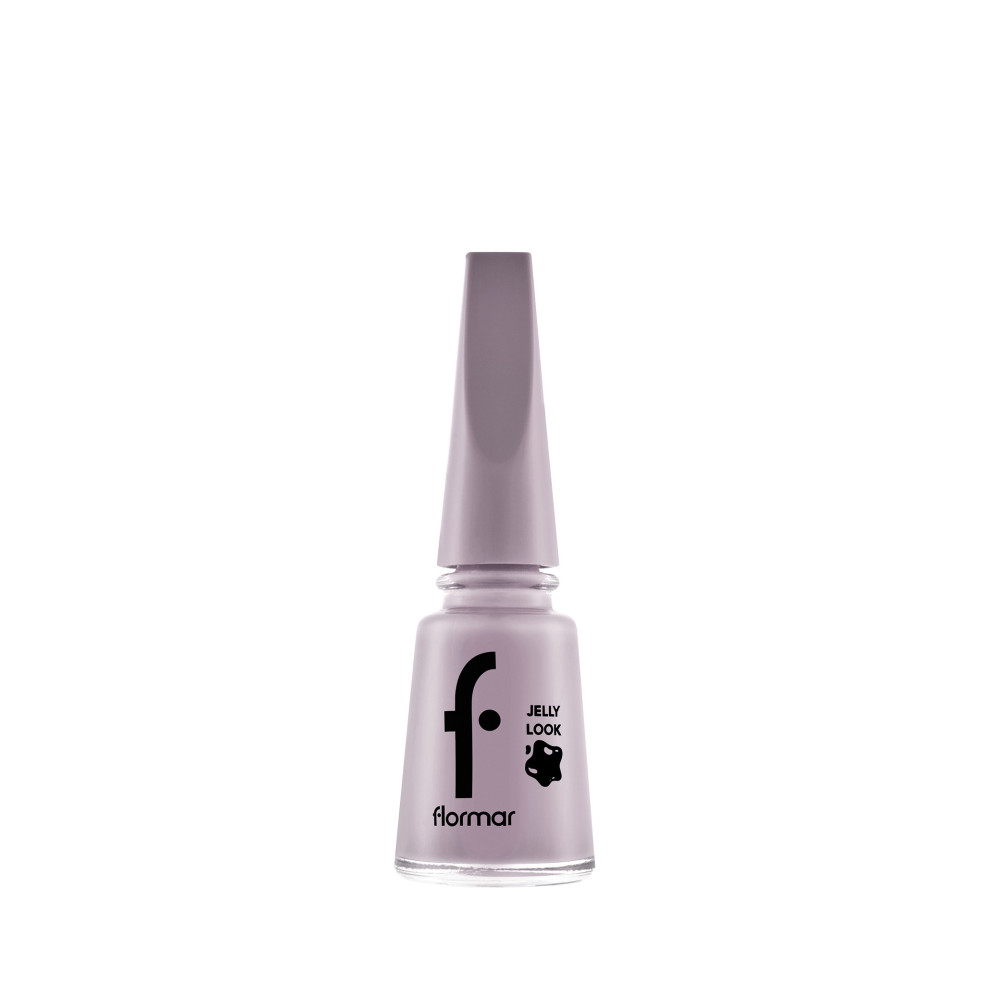 Flormar Jelly Look Nail Enamel Nail Polish, JL44 Charlston Grey