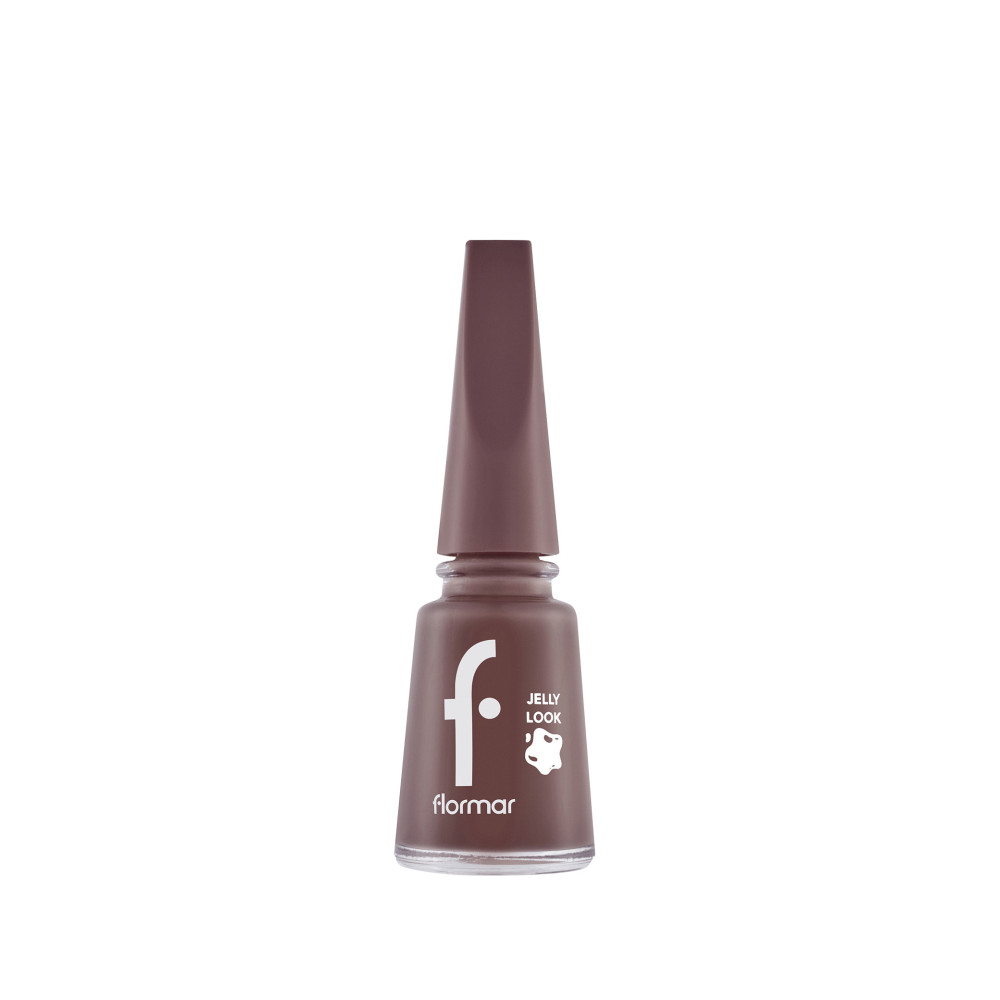 Flormar Jelly Look Nail Enamel Nail Polish, JL54 Terracotta
