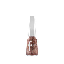 Flormar Glitter Nail Polish, 43 Rosegold