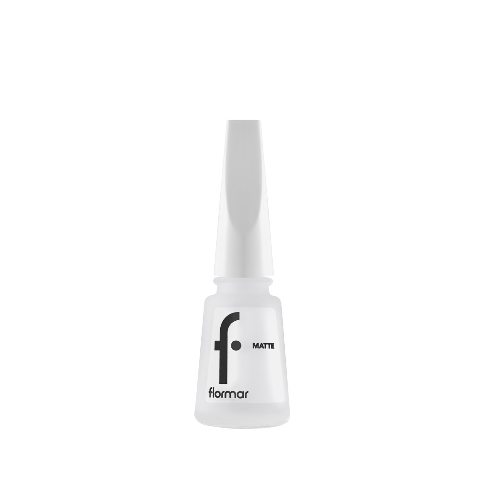 Flormar Matte Nail Enamel Nail Polish, M01 White Board