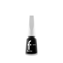 Flormar Matte Nail Enamel Nail Polish, M02 Satin Black