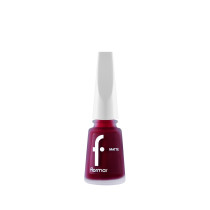 Flormar Matte Nail Enamel Nail Polish, M23 Burgundy in Matte