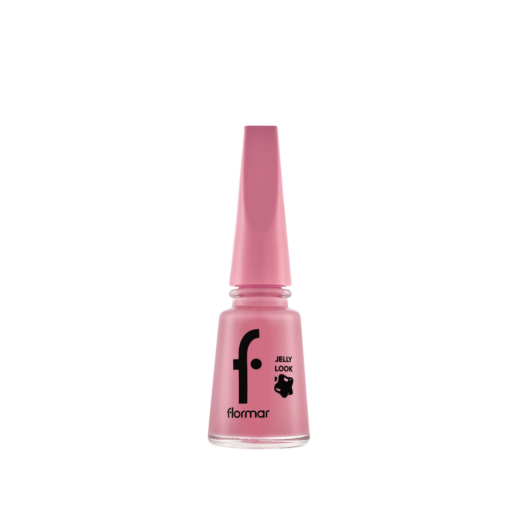 Flormar Jelly Look Nail Enamel Nail Polish, JL33 Flamingo