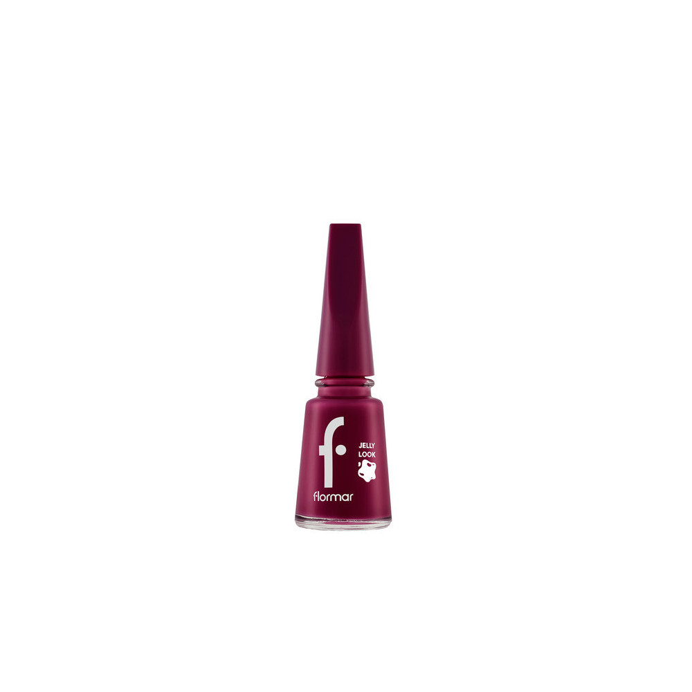 Flormar Jelly Look Nail Enamel Nail Polish, JL38 Sangria
