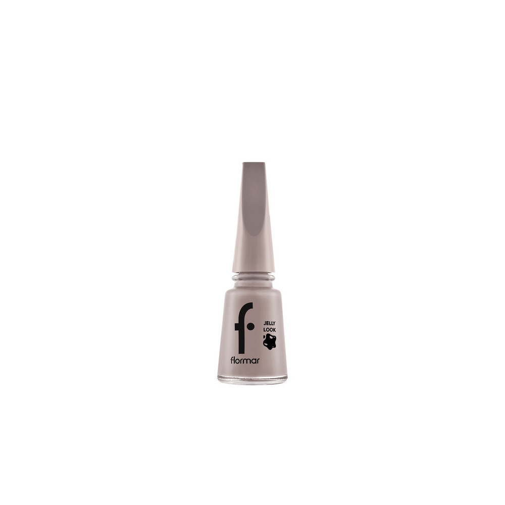 Flormar Jelly Look Nail Enamel Nail Polish, JL42 Milky Almond