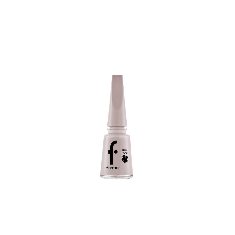 Flormar Jelly Look Nail Enamel Nail Polish, JL58 Milky