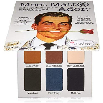 Meet Matte Ador Eyeshadow Palette Multicolour