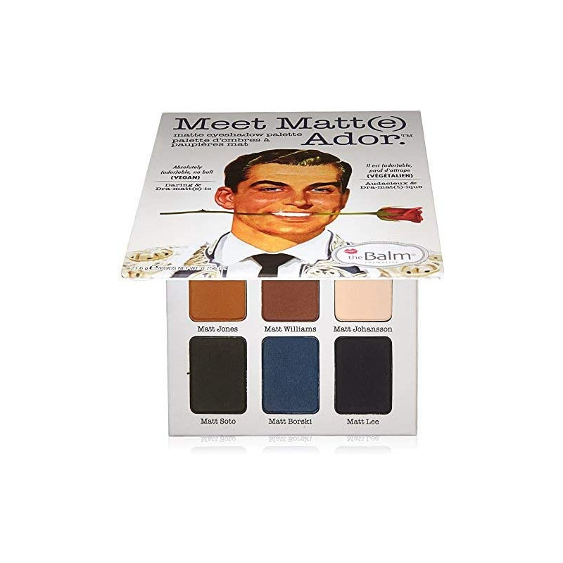 Meet Matte Ador Eyeshadow Palette Multicolour