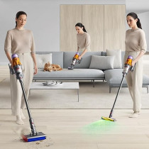 Dyson V12S Detect Slim Submarine Wet And Dry Vacuum Cleaner, Silver, 1 Year Warranty