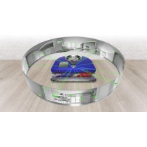 Dyson 360 Heurist Smart Robot Vacuum, Nickel Blue, 1 Year Warranty