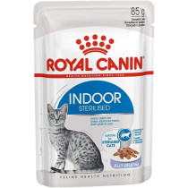 Royal Canin Feline Health Nutrition Indoor Jelly Cat Wet Food 12x85g Pouches