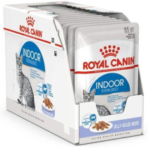 Royal Canin Feline Health Nutrition Indoor Jelly Cat Wet Food 12x85g Pouches