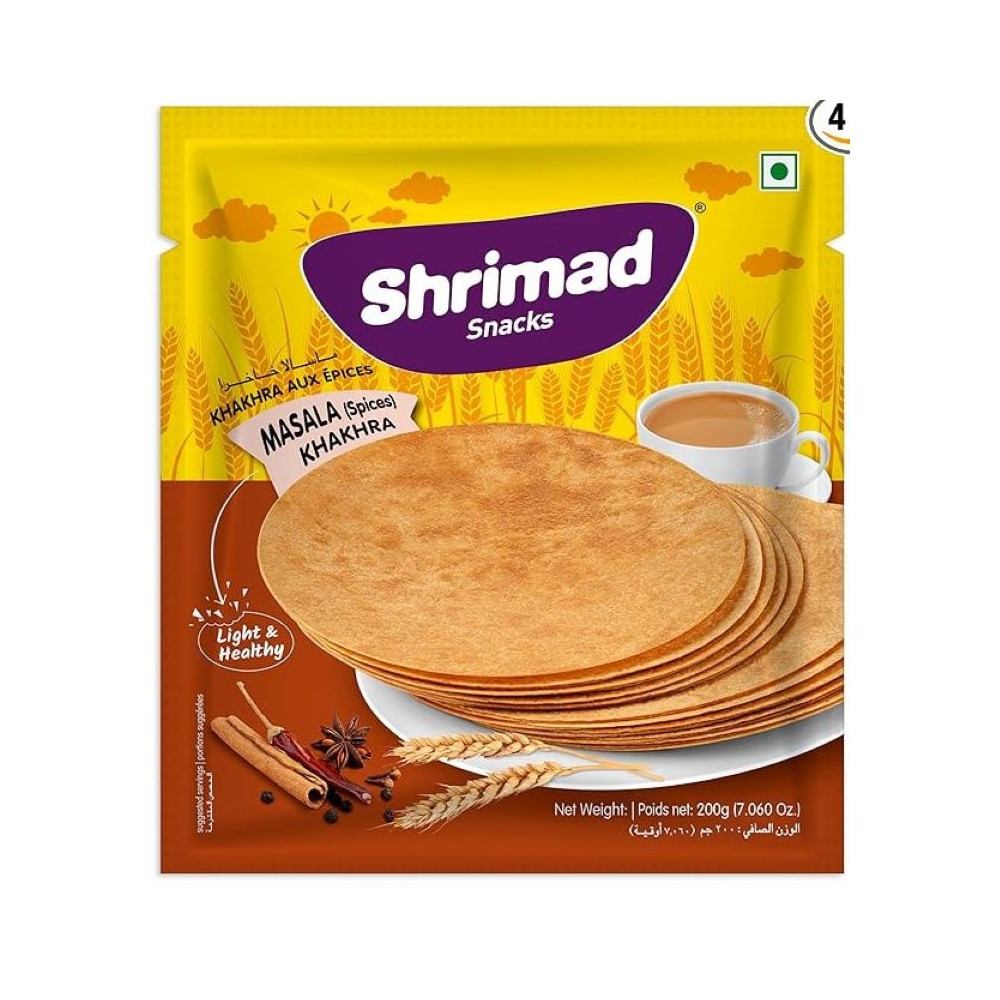 Shrimad Masala Khakra 200gm