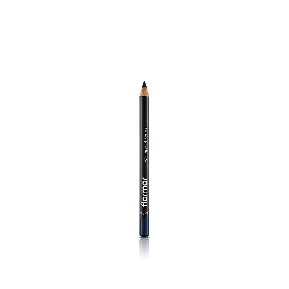 Flormar Waterproof Pencil Eyeliner, 103 Navy Blue