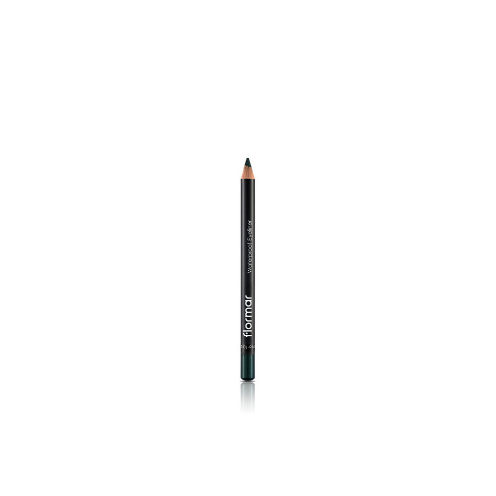Flormar Waterproof Eyeliner Pencil, 104 Cobalt Green
