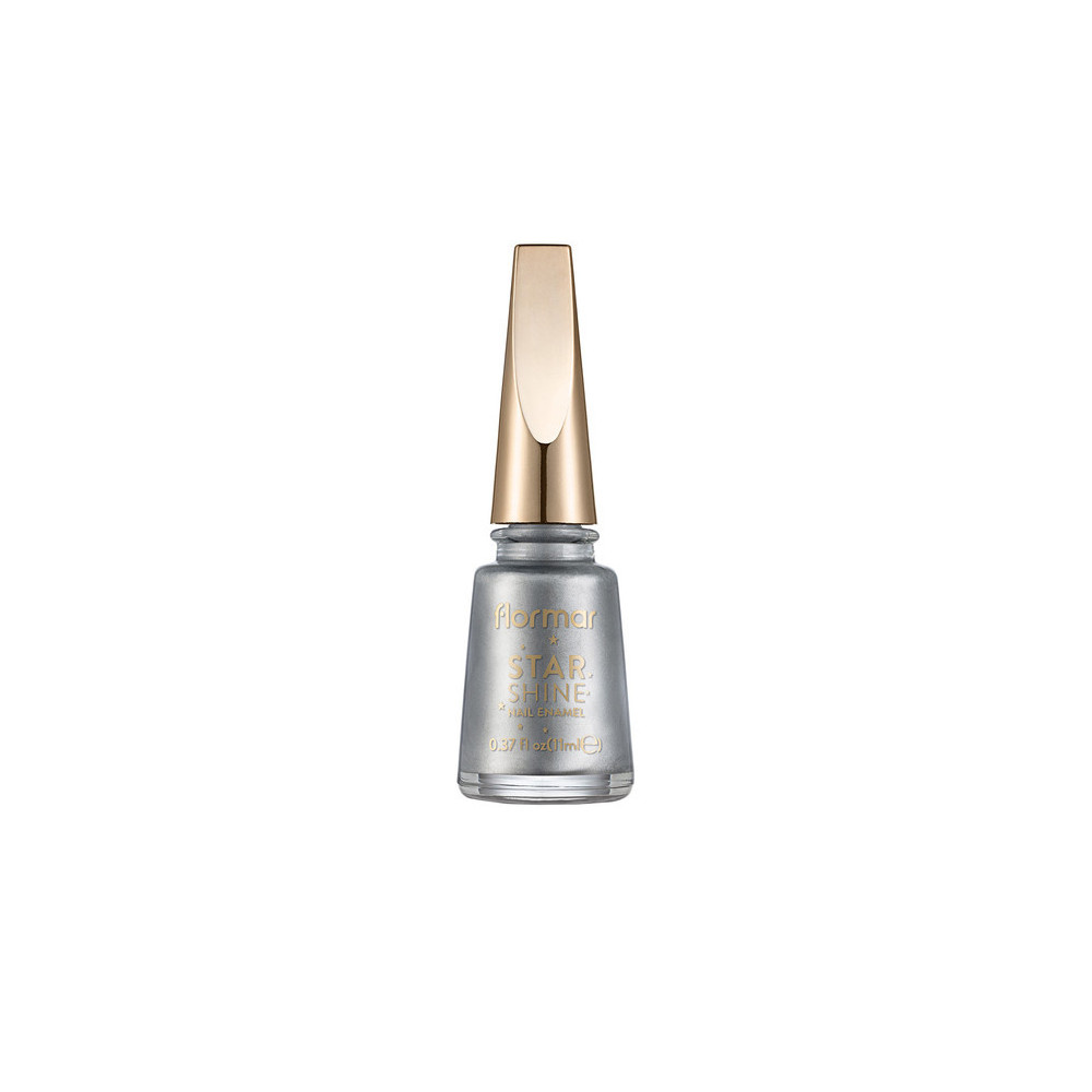 Flormar Star Shine Nail Enamel Nail Polish, 01 Mirror on the Wall