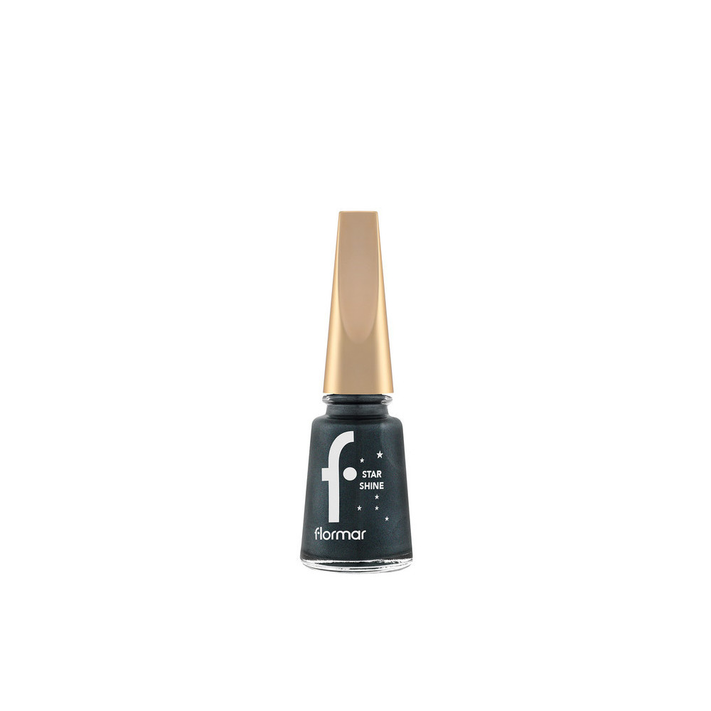 Flormar Star Shine Nail Enamel Nail Polish, 06 Dark Romance