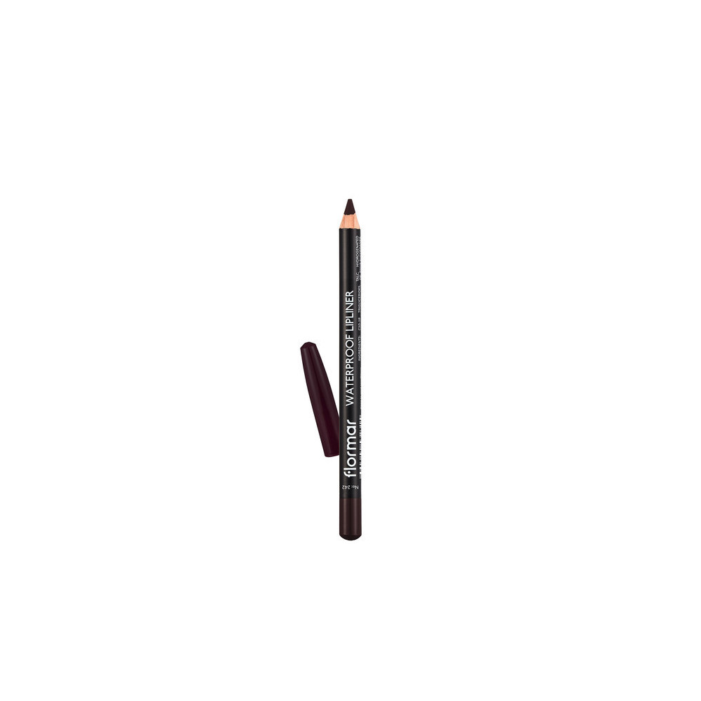 Flormar Waterproof Lipliner Pencil, 242 Deep Bordeaux