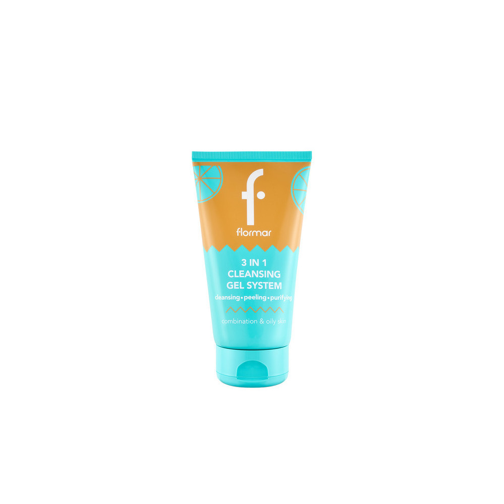 Flormar 3 In 1 Cleansing Gel System For Combination And Oily Skin 150ml