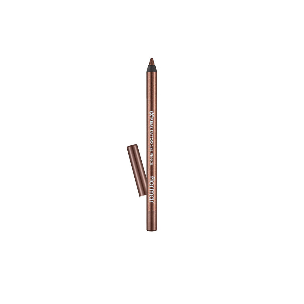 Flormar Extreme Tattoo Gel Eyeliner Pencil, 01 Glitzy Brown