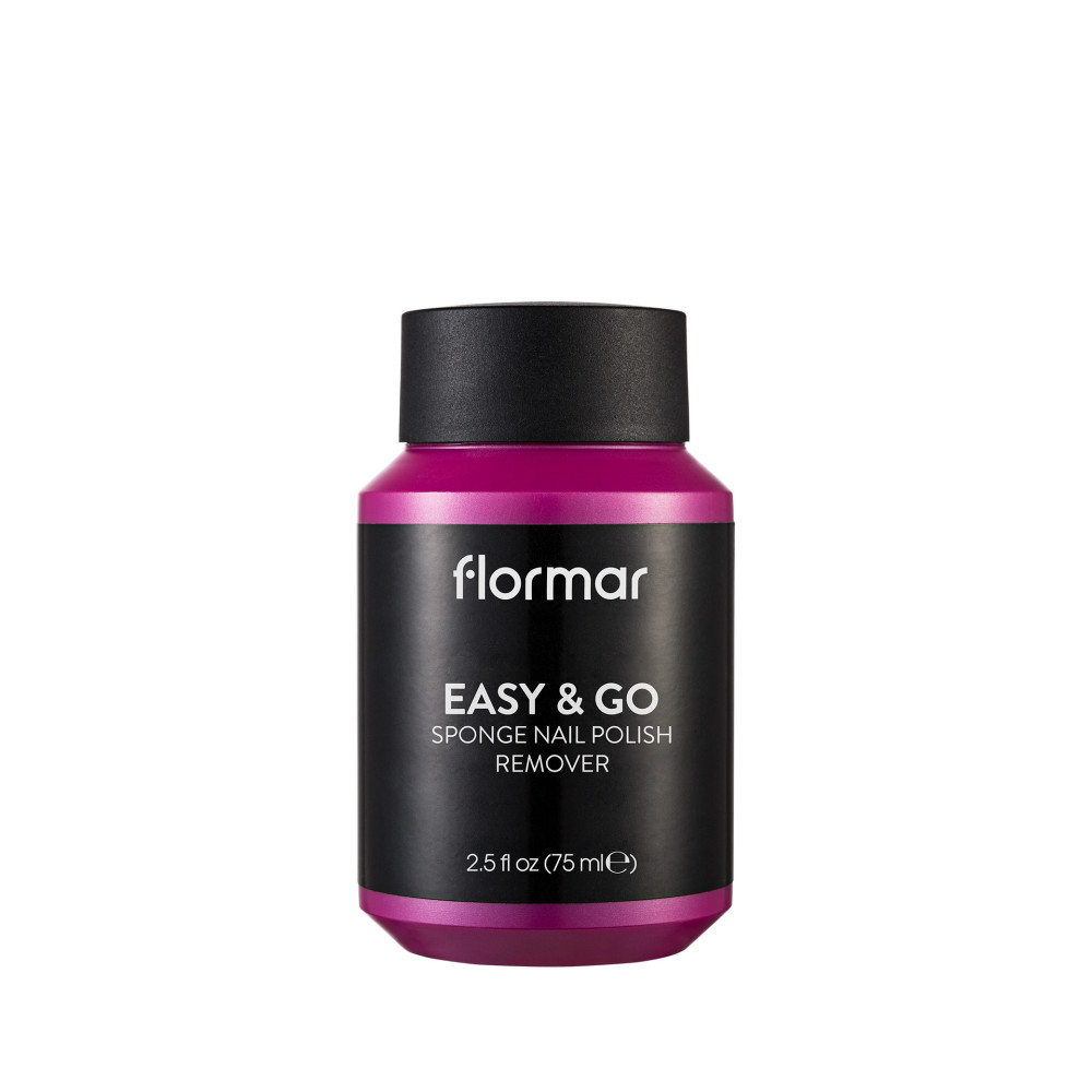 Flormar Easy And Go Sponge Nail Polish Remover, 75ml