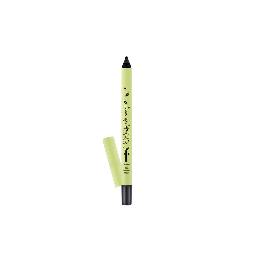 Flormar Green Up Eye Pencil, 008 Deepest Night