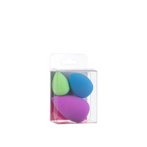 Flormar 3 Pieces Blending Sponge Set, Multicolour