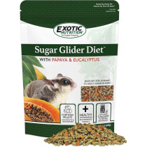 Exotic Nutrition Sugar Glider Diet With Papaya & Eucalyptus, Sugar Glider Food 908g