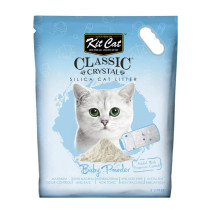 Kit Cat Crystal Silica Cat Litter Baby Powder 5L Blue, Best Cat Cleaning Powder