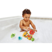 VTech Splashing Fun Otter, Bath Toy For 1 Year Olds Plus Sensory Bathtub Toy With Lights, Music And 3 Pouring Accessories, Bath Time Gift For Babies And Infants 1, 2, 3 years Plus, English Version
