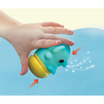 VTech 6-In-1 Bath Set, Bathtub Toy With 10 Plus Accessories Including Stacking And Linking Boats, Shape Sorter, Colourful Balls, Bath Time Gift For Babies And Infants 0, 6, 12 Months Plus, English Version