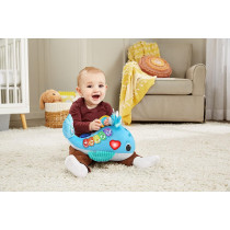 VTech Baby Snuggly Sounds Whale, Baby Sensory Toy With Lights, Sounds And Music, Interactive Gift For Infants 3, 6, 9, 12 Months Plus, English Version